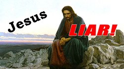 Is evolution true? Then Jesus is a  liar!